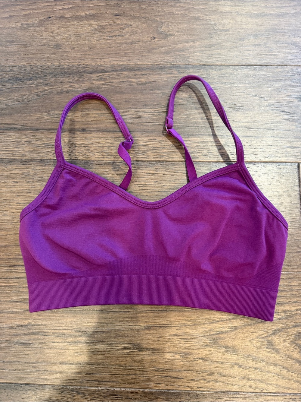 Athletes Women's Seamless Bralette in Purple Size XS - C33-062